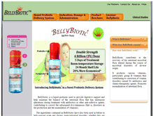 Tablet Screenshot of bellybiotic.com